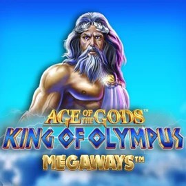 Official Slots logo: Age Of The Gods: King of Olympus Megaways by Origins at Hypekasino Casino