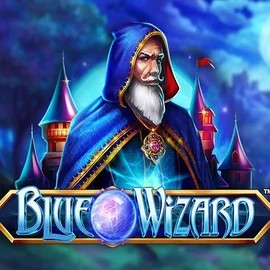 Blue Wizard logo by Quickspin at Hypekasino Casino