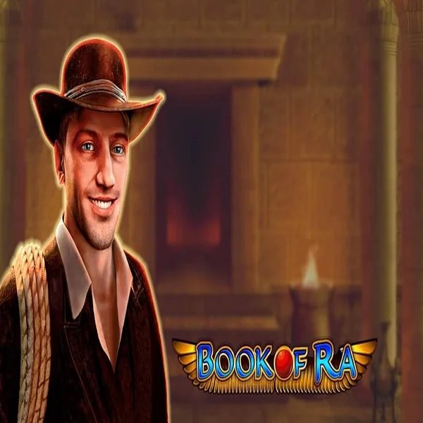 Book of Ra slot visual from Greentube available on hypekasinocasino.com