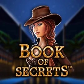 Book of Secrets logo by SYNOT Games at Hypekasino Casino