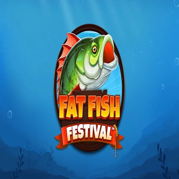 Fat Fish Festival by Wishbone Games, showcased at hypekasinocasino.com – game logo