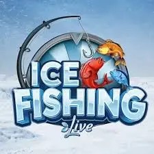 Ice Fishing Live game by Evolution – logo hosted on Hypekasino Casino