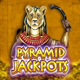 Pyramid Jackpots online game logo by King Show Games on hypekasinocasino.com